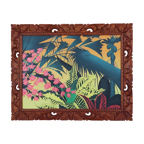 楽天市場】パラダイスフラワーの絵 極楽鳥花モダンリゾートインテリア