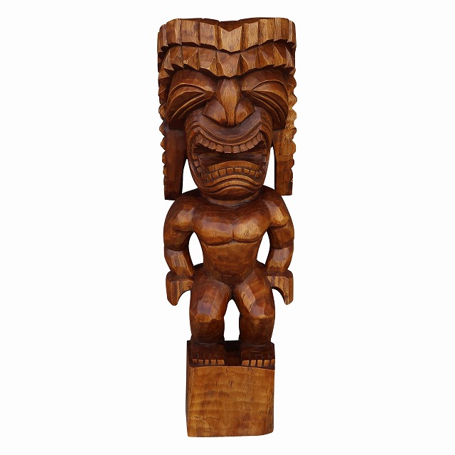 【楽天市場】ティキの木彫り TIKI AKUA KAI アクア コナ モデル 50cm 木製スワール無垢材 ワイアン雑貨 ハワイの神様 TIKI木彫り  ティキ像 ティキオブジェ ティキの置物 ハワイアンインテリア オブジェ【北海道・沖縄県配送不可】350147 : ASIANTIQUE アジ ...