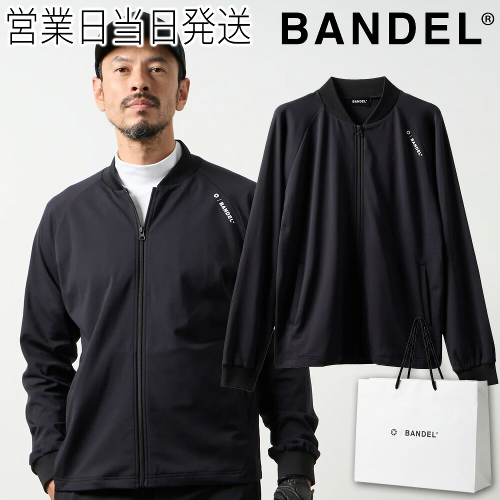 BANDEL バンデル ゴルフ ベースボールカラーブルゾン ブラック 2026｜MWJ TOKYO