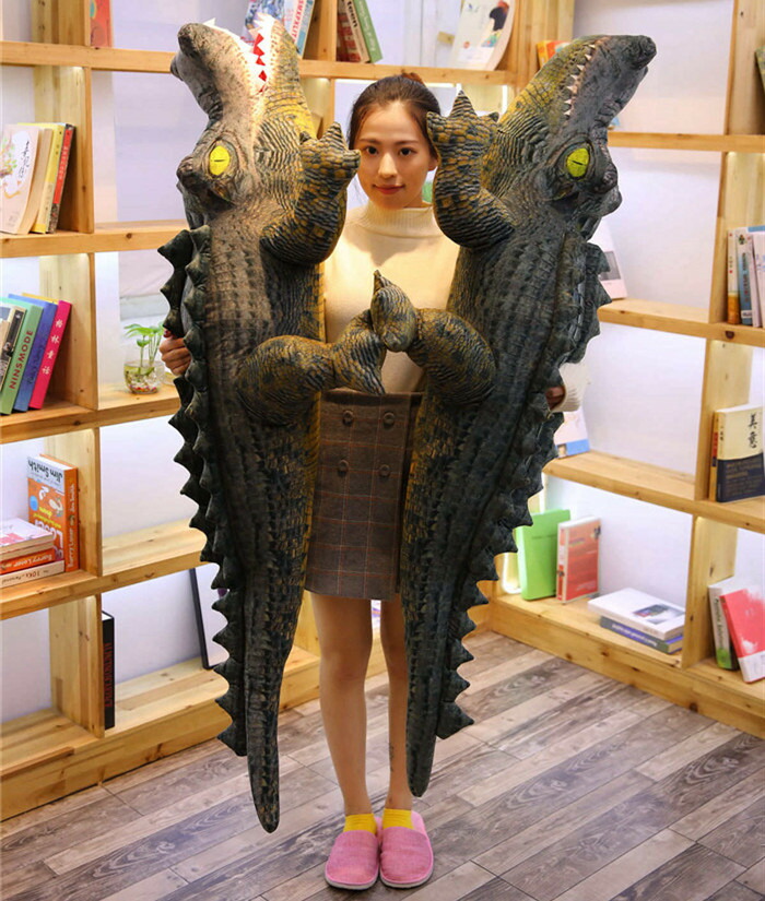 注目ショップ ワニ ぬいぐるみ 送料無料 アニマル クロコダイル 子供 プレゼント クリスマス ラッピング 誕生日 子供 ギフト プレゼント 0cm ゆるかわ かわいい 玩具 おもちゃ リアル おもちゃ Crocodile T69 230 0cm Www V2 Plus Com