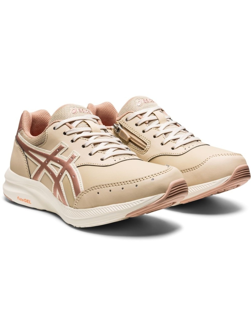 ゲルファンウォーカー レディース 3E好いかげんに ASICS WALKING WELLNESS WALKER アシックスウォーキング シューズ・靴 スニーカー 赤いこと【貨物輸送無料】[ Fashion]
