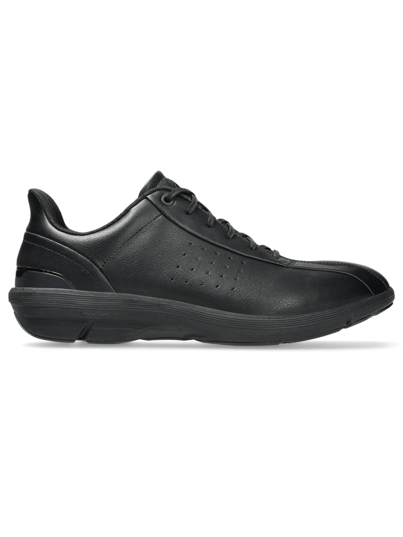 ハダシウォーカー メンズ 3E好いかげんに ASICS WALKING WELLNESS WALKER アシックスウォーキング シューズ・靴 スニーカー 黒いこと【貨物輸送無料】[ Fashion]