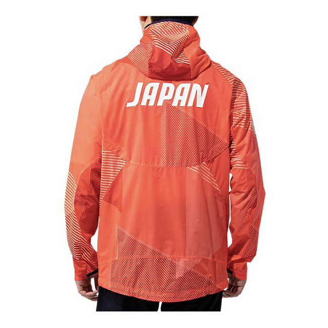 Wind Jacket（JOC EMBLEM）Sunrise Red 2033a466 600アシックス