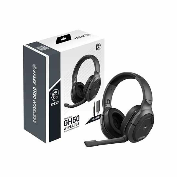 MSI Immerse GH50 WIRELESS/A ワイヤレスゲーミングヘッドセット｜Immerse GH50 WIRELESS-YX03｜ASKダイレクト
