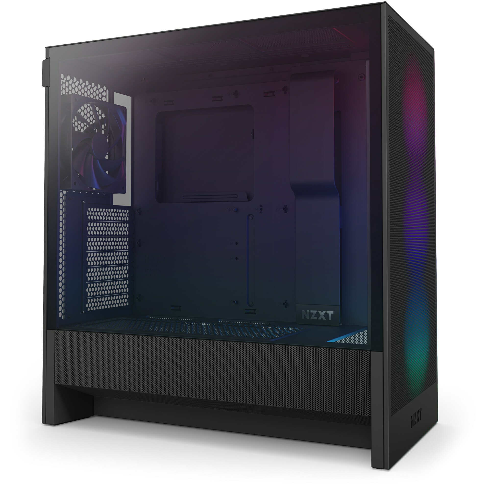 NZXT H5 Flow RGB v2 Black ミドルタワーケース ブラック｜CC-H52FB-R1
