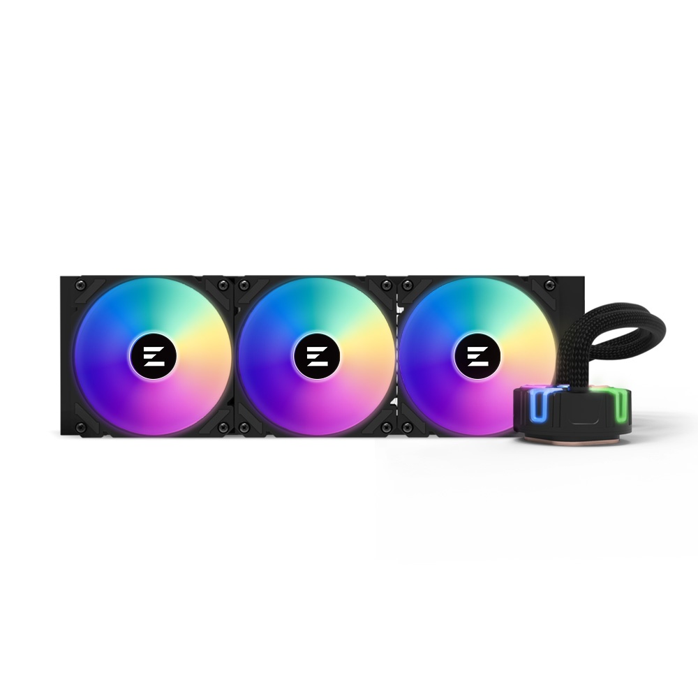ZALMAN Reserator5 Z36 ARGB Black 120mmファン×3 水冷一体型CPUクーラー ブラック｜Reserator5 Z36 ARGB Black