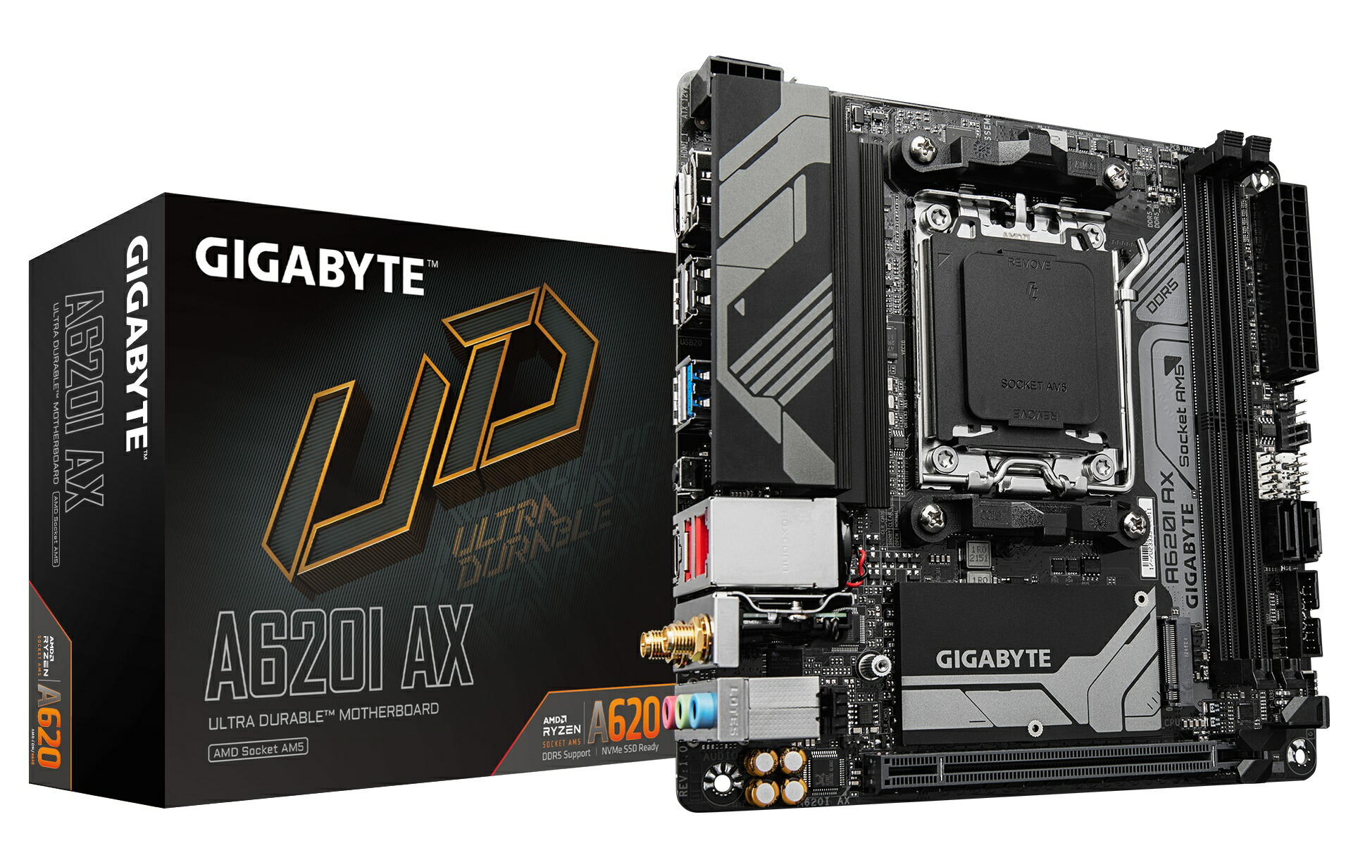 楽天市場】GIGABYTE A520I AC Ultra Durable Mini-ITX