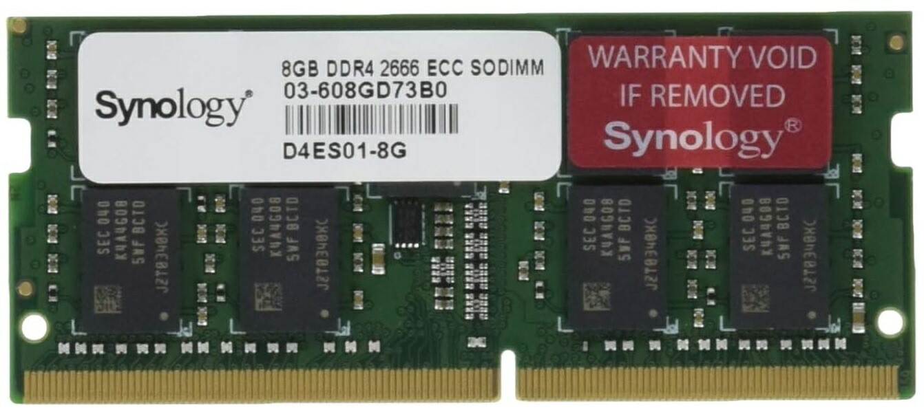 楽天市場】Synology NAS用拡張メモリ Synology D4ES02-8G DDR4