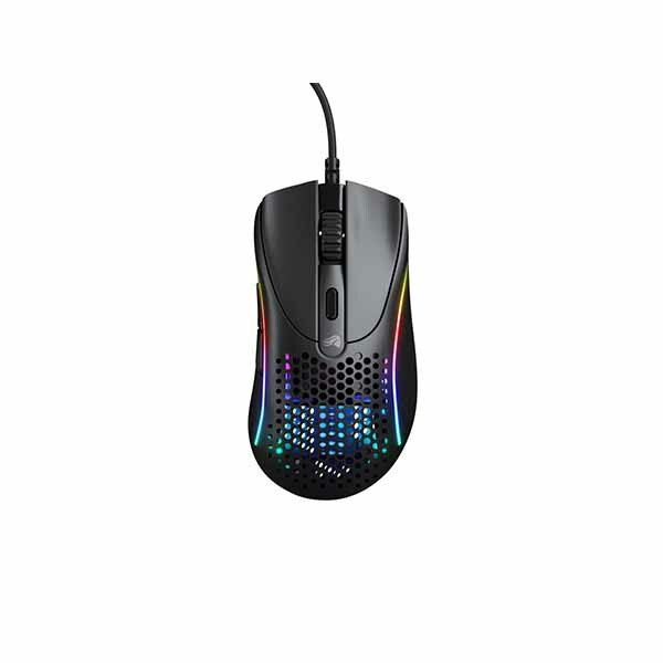 Glorious Model D 2 Wired - Matte Black 「BAMF 2.0」光学式センサーを採用したマウス マットブラック｜GLO-MS-DV2-MB｜ASKダイレクト