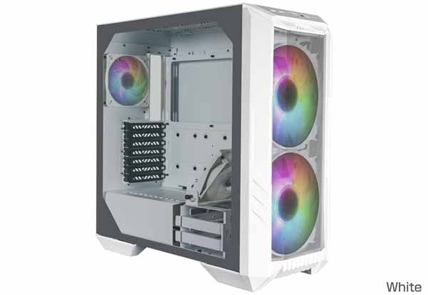 楽天市場】PCCOOLER CPS C3 T700 ARGB PCケース ホワイト|ATX ミドル