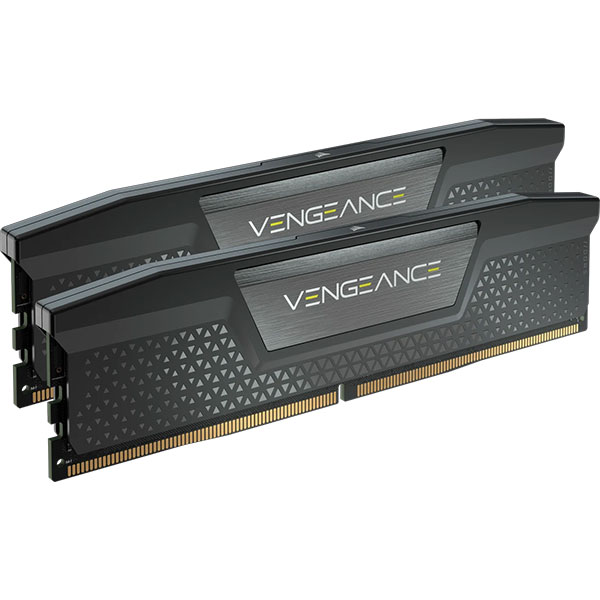 Corsair 32GB(16GBx2) DDR5 6400MT/s (PC5-51200) 36-48-48-104 UDIMM XMP 3.0 & AMD EXPO VENGEANCE グレー 1.35V｜CMK32GX5M2B6400Z36