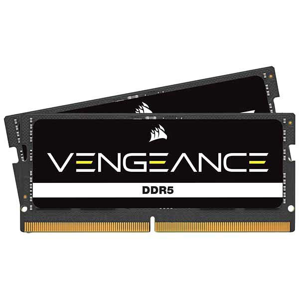 Corsair 32GB(16GBx2) DDR5-5200(PC5-41600) CL44 VENGEANCE SODIMM 1.1V|CMSX32GX5M2A5200C44|ASKダイレクト