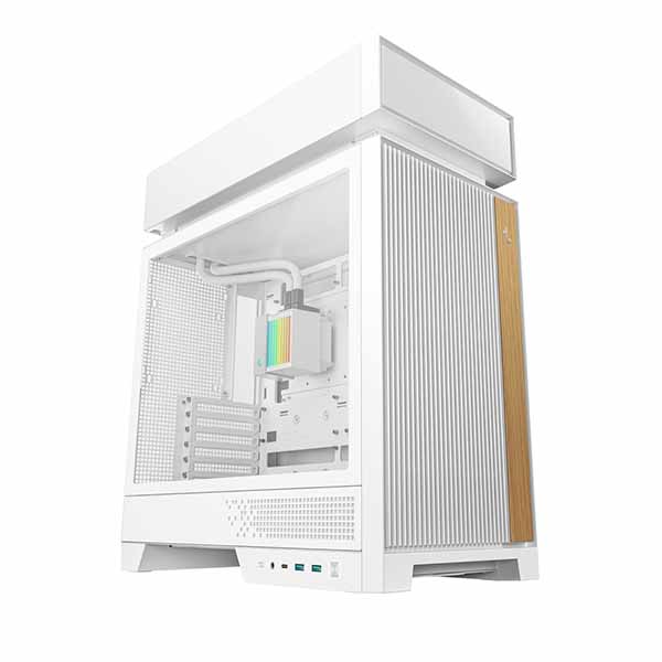 Deepcool CL6600 WH ハイパースプリット構造採用 ATXケース ホワイト｜R-CL6600-WHNNA0-G