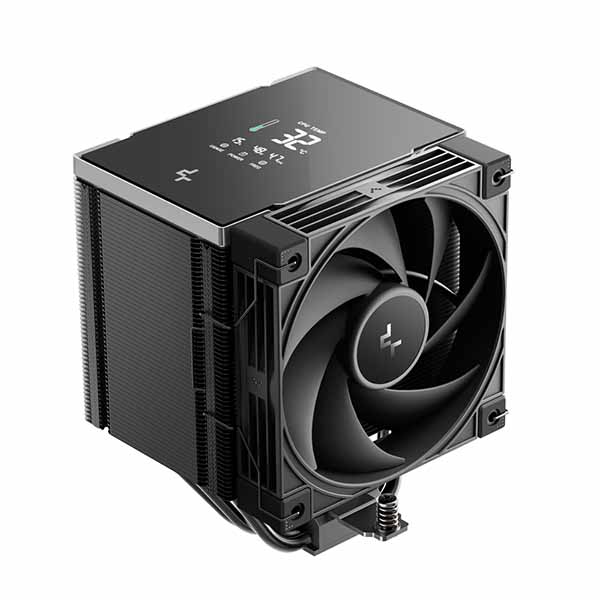 Deepcool AK500 G2 DIGITAL NYX 4 分割ディスプレイ 空冷CPUクーラー ブラック｜R-AK500G2-BKNNMN-GJD-1