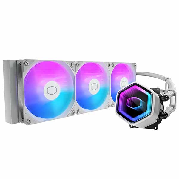 Cooler Master MasterLiquid Core II 360 White ARGB X6G2 オールインワン水冷CPUクーラー ホワイト|MLW-D36M-A18PA-JW|ASKダイレクト