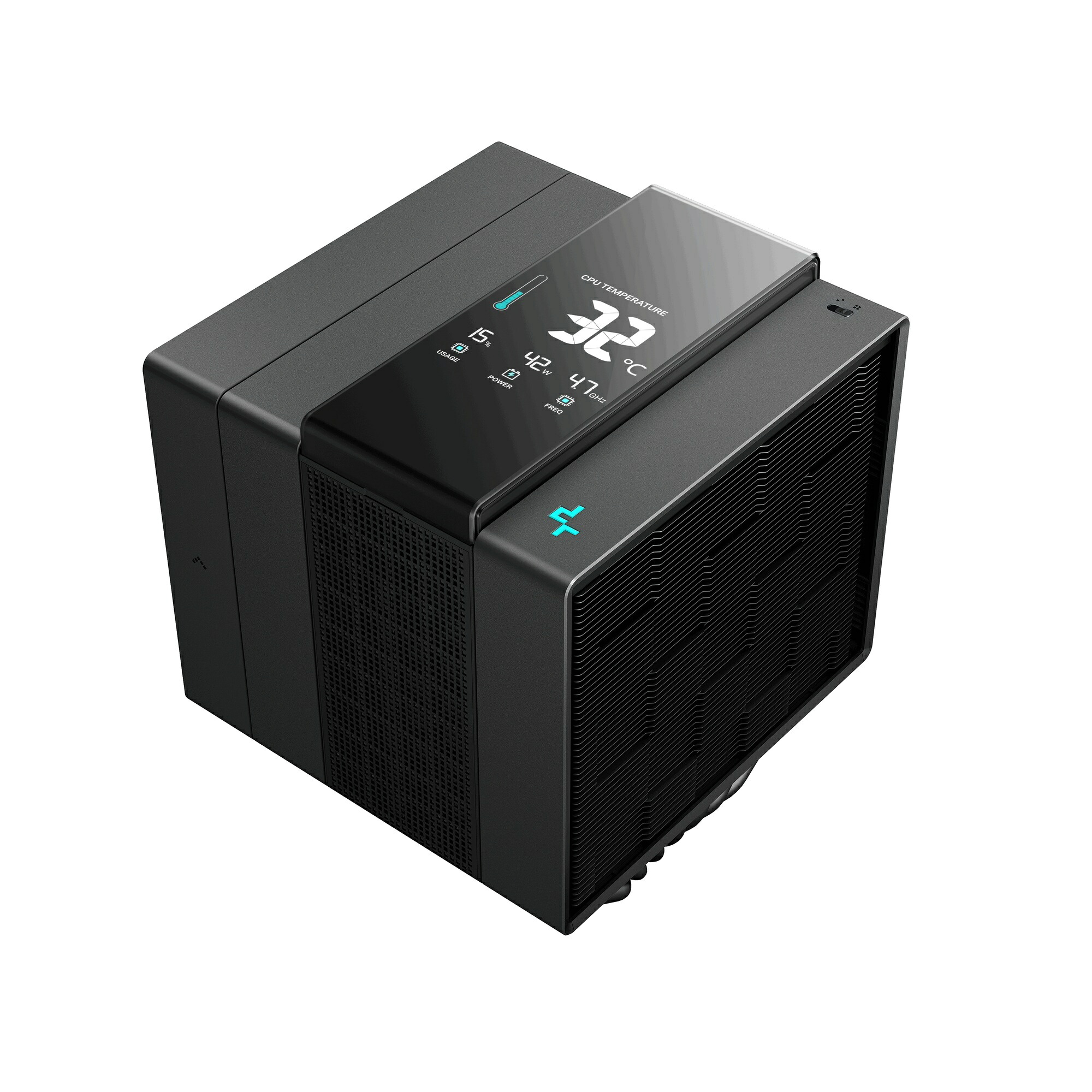 Deepcool ASSASSIN IV VC VISION Core i9もOKな高冷却性能モデル デジタルディスプレイ搭載 ハイエンドCPUクーラー|R-ASN4-BKNVMD-G|ASKダイレクト