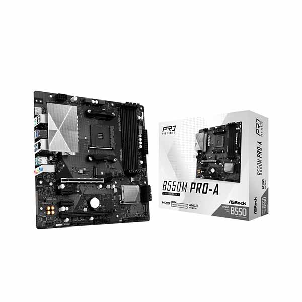 ASRock B550M Pro-A Micro-ATXマザーボード｜B550M Pro-A