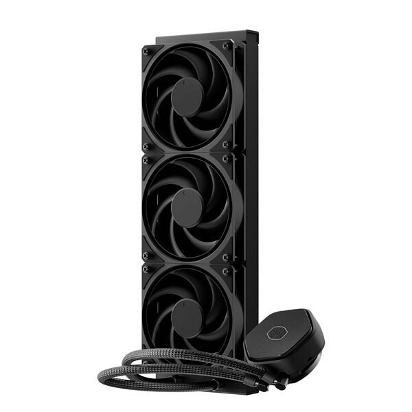 Cooler Master MasterLiquid Atmos II Stealth 360 水冷クーラー 29mm厚ラジエータ VRMファン 静音 設計 Intel/AMD対応 ブラック|MLX-D36M-A24DK-R1|ASKダイレクト