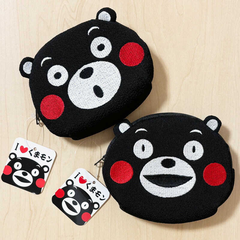 楽天市場】【くまモン・小銭入れ・目丸】くまモン・ガマグチ財布