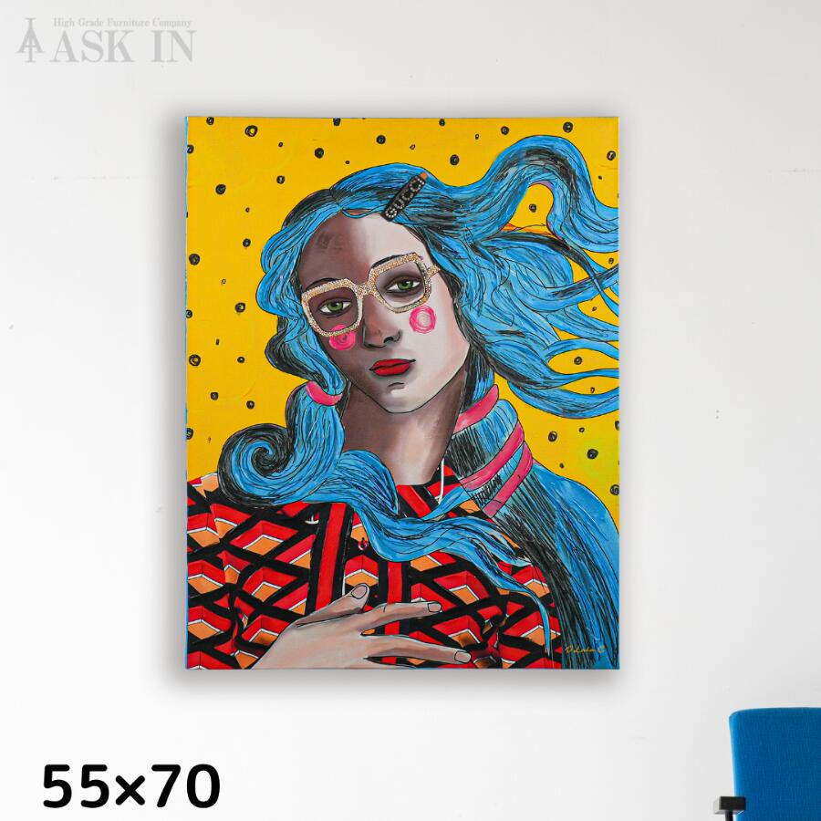 50%OFF SUMMER CAMPAIGN 07/18迄 !!後は終売です。【手書き】デザイナーズ芸術 55x70糎 帆布  流行り物 ブランド名 検出 今日このごろ的 芸術 派手 かっこいい 絵 芸術ダイアログボックス 壁   馬鹿でかい 差し上げ物 バス発着場 ダイアログボックス 受けが良い アスクはたご屋 ASK IN アナスイ