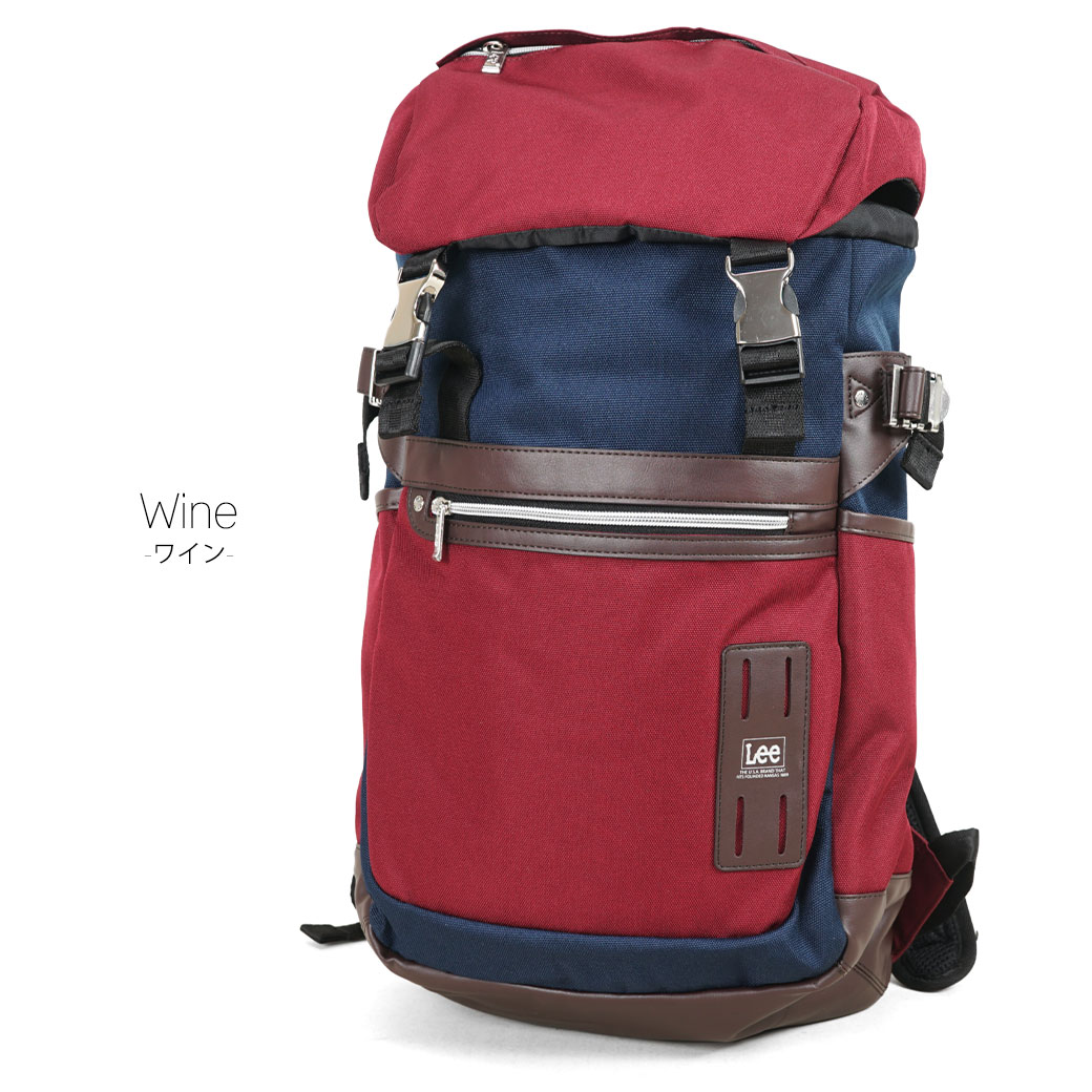 楽天市場 リュック メンズ 大容量 Lee リー Sonic ソニック 大きめ 通学 ナイロン かっこいい 縦型 バックパック ノートpc対応 リュックサック メンズ ブランド ランキング 3 3654 Nylon アスカショップ ビジネス 鞄 財布