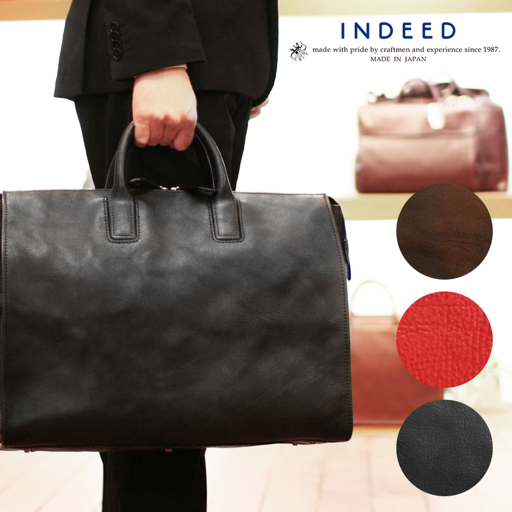 メール便全国送料無料 店内全品送料無料 ボストンバッグ メンズ Indeed インディード Stroll ストロール 本革 レザー 牛革 横型 マチ厚め 日本製 メンズ バッグ バッグ ブランド Bag ゴルフ ボストンバッグ 大容量 修学旅行 ボストンバッグ 旅行 即納特典付き