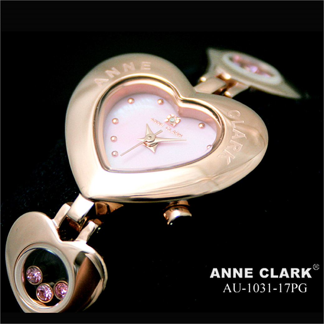 驚きの安さ 腕時計 Anne Clark ハートベゼル腕時計 Au1031 17pg レディース腕時計 ピンクゴールド 天然シェル ピンク文字盤 アンクラーク 時計 ブレスウォッチ かわいい 防水 プレゼント 流行に Implantesdentales Encostarica Org