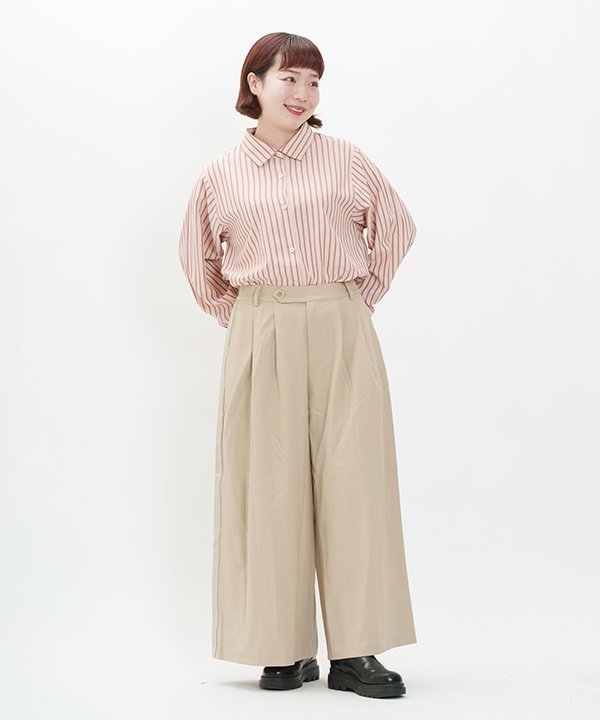 楽天市場】as know as IZ☆ワイドパンツ レディース 大きい