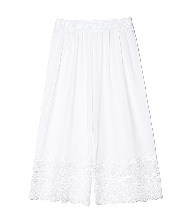 as know as ひんやりとレースペチＰＴ レディース 大きいサイズ ボトムス カットソー パンツ ペチパンツ パンツ ペチパンツ インナー レース 接触冷感 レーヨン 綿 ポリウレタン ポリエステル オオラカ 11,689円