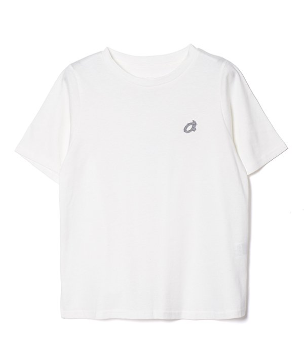 as know as フハク組ませ３ｉｎ１ＰＯ レディース 大きいサイズ トップス カットソー 半袖 プルオーバー Ｔシャツ 半袖 ワッペン カットソー 布帛 ミックス ギャザー ゴム 接触冷感 吸水速乾 ＵＶカット 機能素材 オオラカ
