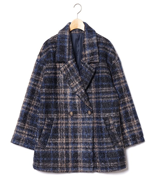 楽天市場】INSCRIRE(アンスクリア)JK45B グレンチェック ジャケット