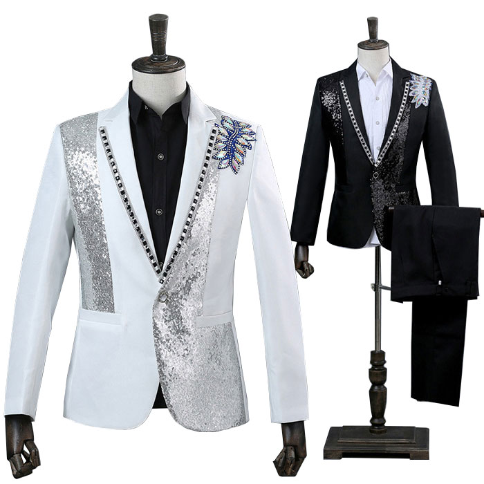 楽天市場】メンズスーツ ステージ衣装 ジャケット パンツ 発表会 鶴