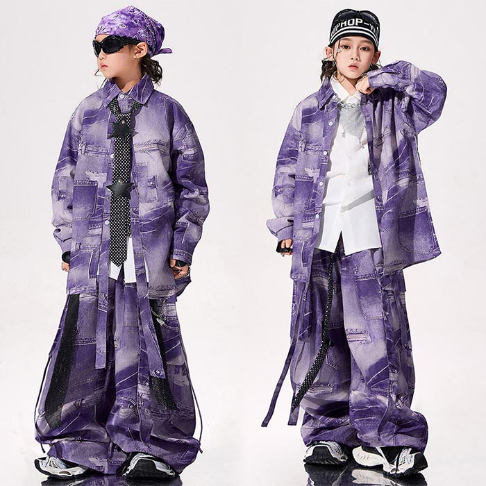 子供服 ジャズダンス 長袖シャツ カーゴパンツ 韓国子供 HIPHOP 子供ダンス服 ストリートダンス キッズ ジャズダンス衣装 男女兼用 ヒップホップ セットアップ ステージ衣装 競技着 ヒップホップ JAZZ 演出服 練習着 イベント 発表会 文化祭 jazz hiphop カッコいい 七五三