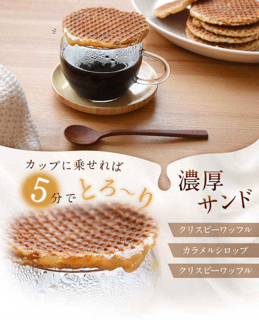 ストループワッフル 250g デルフト缶 オランダワッフル キャラメル