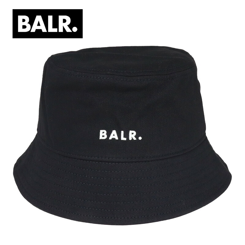 ボーラー ハット BALR. バケットハット バケハ レディース メンズ 女性 男性 春 夏 秋 冬 おしゃれ プレゼント ブランド ストリート balr075 ブラック ONE SIZE