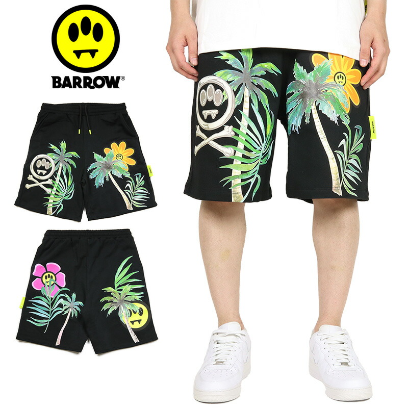 国内即発☆BARROW（バロウ）スウェット ショートパンツ 新品☆BARROW（バロウ）ショートパンツ
