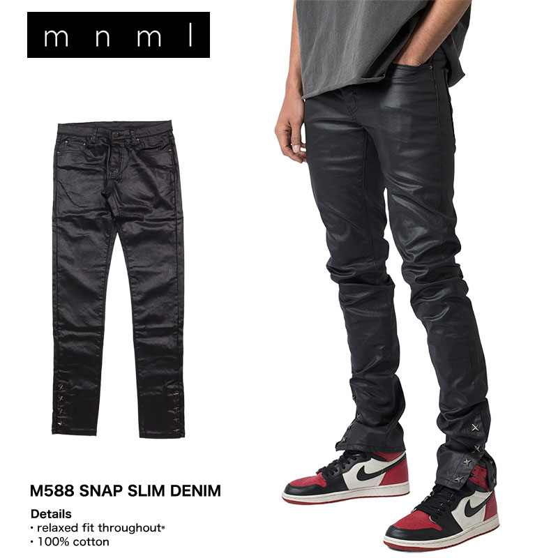 楽天市場】ミニマル mnml デニム スキニーパンツ メンズ ストリート