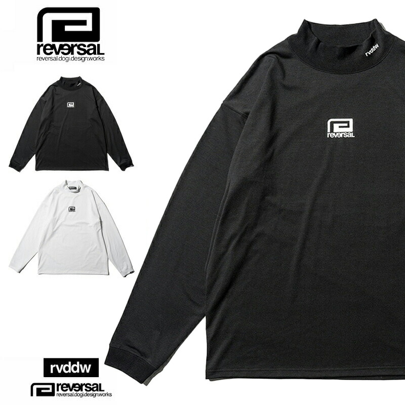 リバーサル ロンＴ reversal メンズ 長袖Tシャツ 男性 春 秋 ブランド 格闘技 ジム 練習着 人気 誕生日 プレゼント ギフト reversal456 ブラック オフホワイト M L XL XXL
