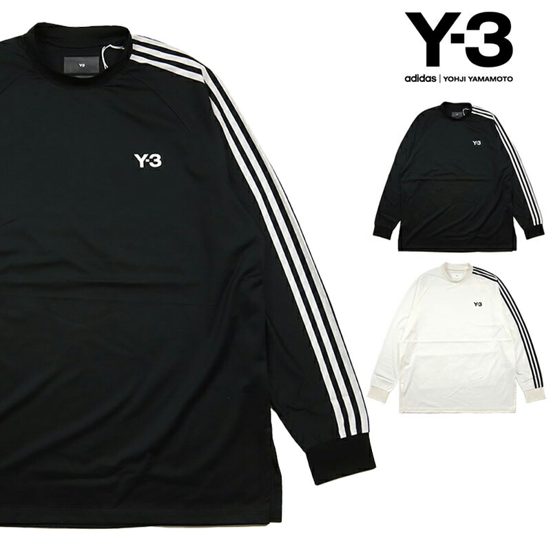 楽天市場】Y-3 ワイスリー 3ストライプス オーバーサイズ ロゴ