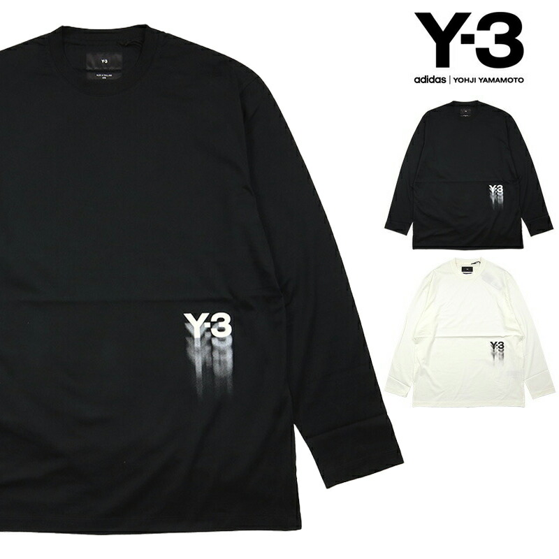Y-3 ワイスリー　ヨウジヤマモト　ロンT 楽天市場】Y-3 ロンT ワイスリー 長袖Tシャツ レディース メンズ 女性