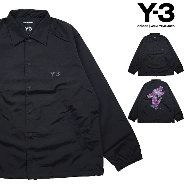 y-3 ワイスリー　コーチジャケット Y-3 - COACH JKT / コーチジャケット (ブラック) | Confidence