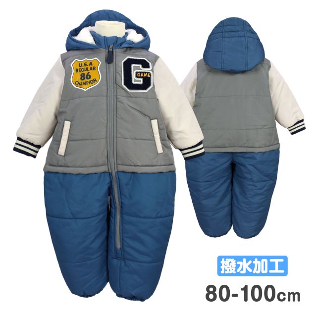 楽天市場】【送料無料】ジャンプスーツ ベビー キッズ 男の子 恐竜 裏