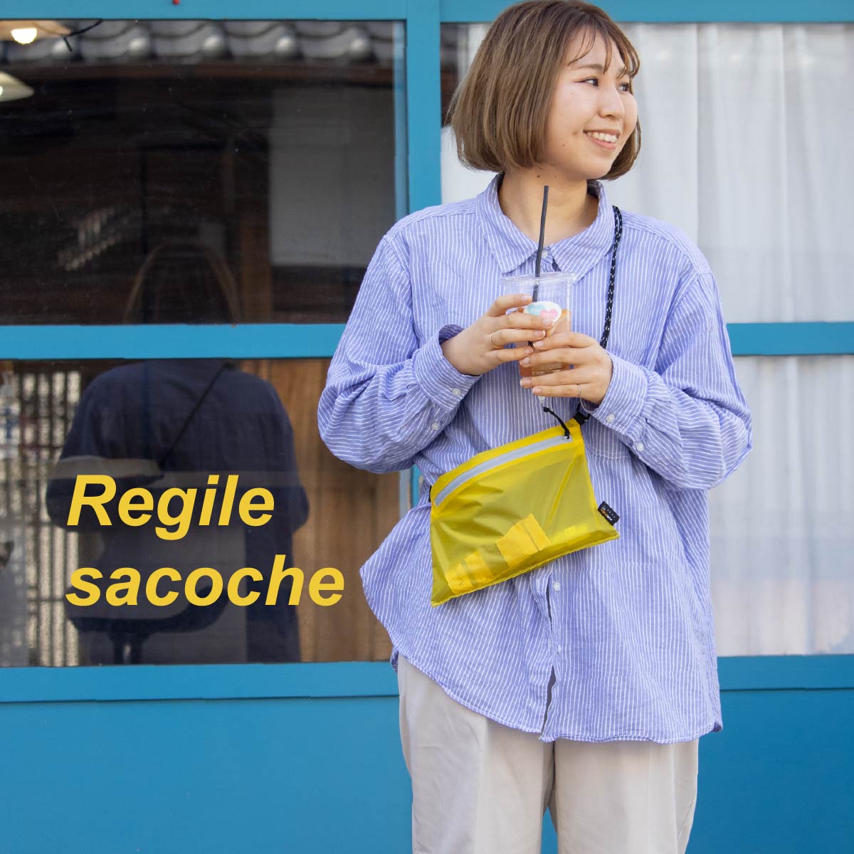 22年6月度月間優良ショップ受賞 Aso Asoboze アソボーゼ Regile Sacoche レジル サコッシュ ユニセックス メンズ レディース 財布代わり 小銭いれ カード 無地 ミニ 軽量 父の日 コーデュラ コイン ナイロン 収納 シンプル 至上 軽い ブランド