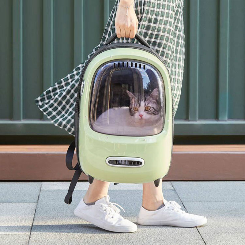 キャリーバッグ 猫 犬 宇宙船 キャリー リュック ペットキャリー 猫バック ペットキット キャリーバック 猫バッグ 通気 飛び出し防止機能を備え しゃれ 可愛い 通院 旅行 出かけ 丈夫｜アソラ