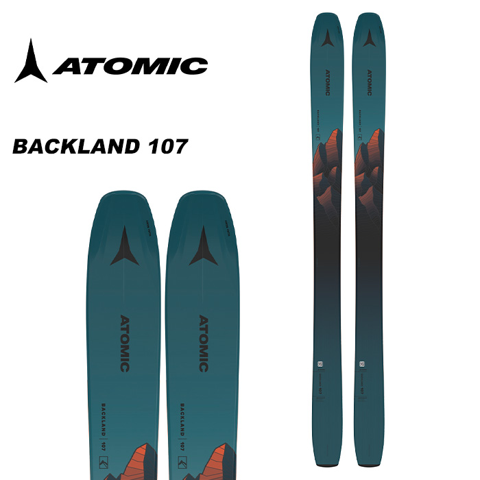 【楽天市場】ATOMIC アトミック スキー板 BACKLAND 98 W 板単品