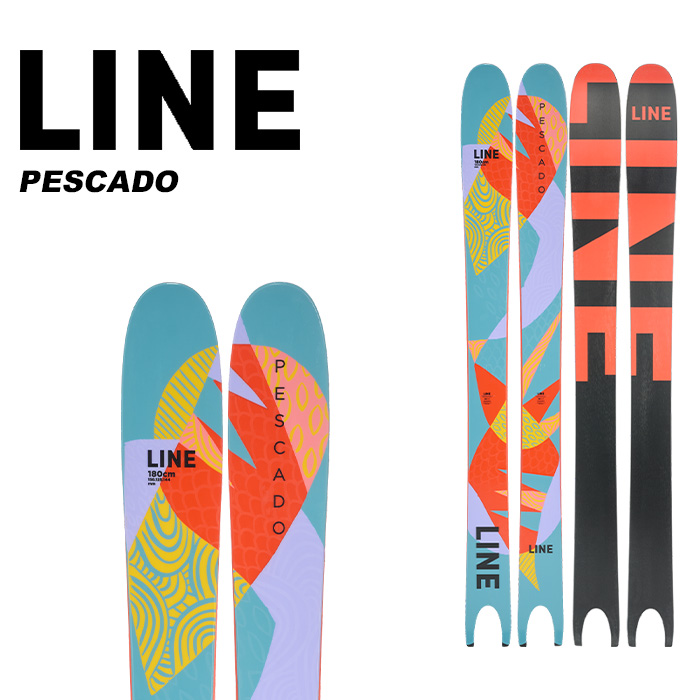 【楽天市場】LINE ライン スキー板 SAKANA 板単品 23-24 モデル 