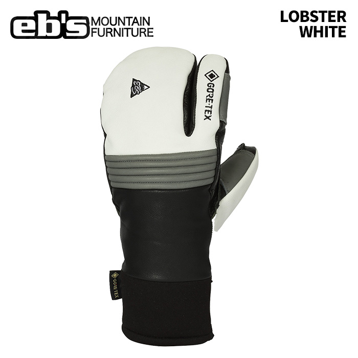 eb's エビス LOBSTER WHITE ロブスター トリガーグローブ 25-26モデル｜ASPEN PROSKI SHOP