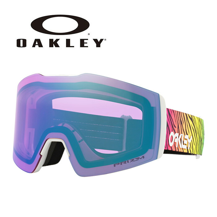 オークリー ゴーグル 【24/25・フォールライン M / BENGAL WHITE / PRIZM ICED IRIDIUM / OO7103-77】 FALL LINE|ASPEN PROSKI SHOP