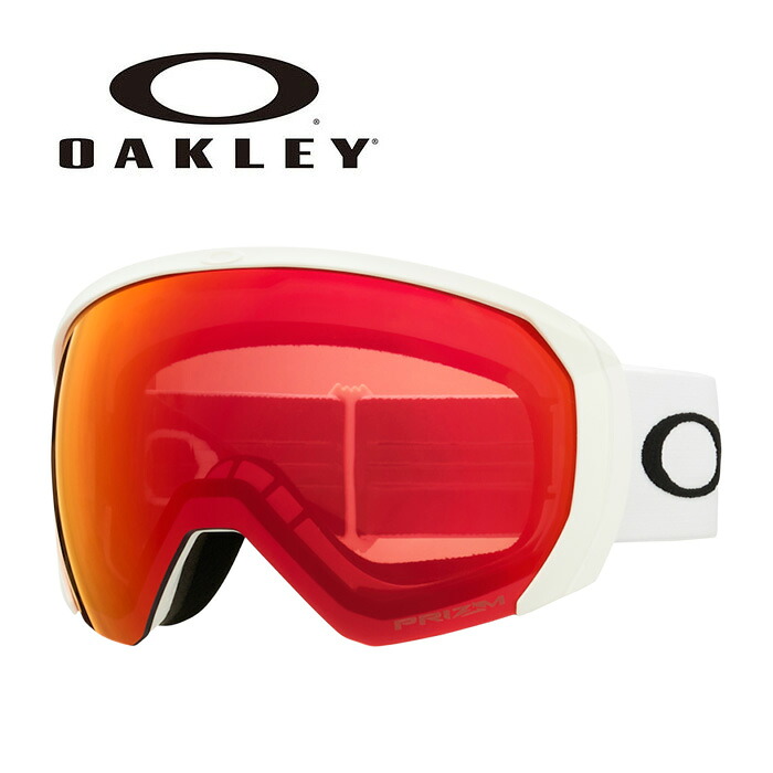 オークリー ゴーグル 【24/25・フライトパス エル / MATTE WHITE / PRIZM TORCH IRIDIUM / OO7110-13】|ASPEN PROSKI SHOP