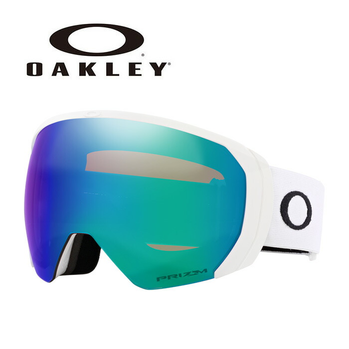 オークリー ゴーグル 【24/25・フライトパス エル / MATTE WHITE / PRIZM ARGON IRIDIUM / OO7110-60】|ASPEN PROSKI SHOP
